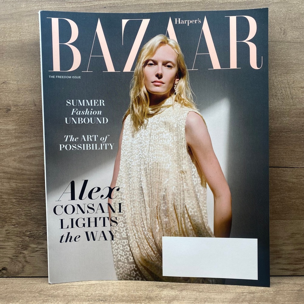 Harper's Bazaar Magazine Summer 2026 Alex Consani The Freedom Issue Fashion